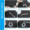 Qttrpcu 12 elastinės juostelės ritė apyrankėms, elastinė juostelė apyrankėms, atspari plyšimui, 1,0 mm, 0,8 mm, 0,7 mm, 0,6 mm, 0,5 mm, 0,4 mm elastinis juvelyrinis siūlas