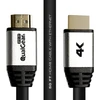 Qualgear didelės spartos ilgas Hdmi 2.0 kabelis su Ethernet (15,24 m) - 100% Ofc varis, 24 Awg, paauksuoti 24k kontaktai, Cl3 įvertinimas, trigubai ekranuotas. Palaiko 4k Uhd, 3d, 18 Gbps, Arc (qg-cbl-hd20-50ft)