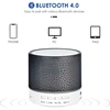Kompiuterio kolonėlės Queen.y Mini Bluetooth kolonėlė, Usb žemų dažnių garsiakalbis, muzikos grotuvas, bluetooth kolonėlė su sodriais žemaisiais dažniais ir spalvotomis šviesomis, atspari vandeniui, palaiko U diską, Tf kortelę, juoda