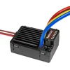 Radiolink Cool 9030 Esc 90a brushed (2-4s) vandeniui atsparus integruotas Bec 5a pasirenkamas 5.5v/7.5v elektroninis greičio reguliatorius Rc sunkvežimiams, vikšriniams automobiliams, tankams, masalų valtims (xt60 kištukas, juodas)