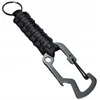 Raktų pakabukas su karabinu ir virve Multitool Survival