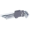 Raktų šešiakampių rinkinys 180mm, 9 vnt., chromuotas plienas