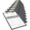 Rapesco 1745 Business Pack: 10 segtuvai su spaustuku, A4+, juodi