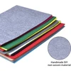 Rapidbok 20 spalvų veltinio audinys 20 x 30 cm, neaustinis veltinis audinys amatams 1 mm, spalvingi veltinio audinio lakštai, veltinis amatams, veltinio lakštai, skirti vaikų "pasidaryk pats" siuvimo dekoracijoms (atsitiktiniai)