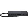 Rapoo Ucm-2005 Usb-c multiport adapteris 10-in-1, 100w Power Delivery, 2x 4k Hdmi, 1gbps Lan, 1 Usb-c ir 2 Usb-a 3.0 duomenų prievadai, Micro Sd/sd atminties kortelių skaitytuvas, Aux