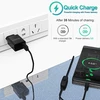 Raspberry Pi 3 maitinimo šaltinis, 3a/5v eu įkroviklis, skirtas raspberry pi 3 modelis b, b+, pi 2, banana pi su įjungimo/išjungimo jungikliu, usb įkroviklis, eu kištukas, micro usb kabelis, suderinamas maitinimo jungiklis