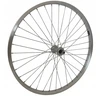 Ratas 28" priekinis sidabrinis 31995 aliuminio ratlankis Kl5 28mm plieninė stebulė 36h