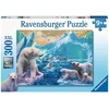 Ravensburger Dėlionė: Poliarinių Lokių Karalystė, 300 Xxl Detalių (nuo 9 m.)