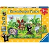 Ravensburger Dėlionė "sodo Šventė su Draugais" 2x12 detalių nuo 3 metų