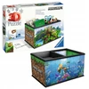 Ravensburger puzzle 3d 108 el skrynelė minecraft dėlionė