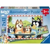 Ravensburger vaikiška dėlionė - 12004111 Bluey - dėlionė vaikams nuo 3 metų su 2 x 12 detalėmis