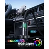 Raviad multi usb kabelis 4 viename universalus įkrovimo kabelis [2 m] 240 w usb greito įkrovimo kabelis su rgb led lempute usbc/usba į lightning, usbc/usba į usb c, skirtas iphone 16/15/14, galaxy 24/23, nešiojamam kompiuteriui