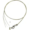Rayher 2226606 viela papuošalams 0,4 mm A ¸, 50 cm, su karabinu + quetschp