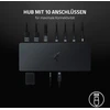 Razer Thunderbolt 4 Dock Chroma – aukščiausios kokybės stotelė su rgb apšvietimu, skirta windows ir mac (10 prievadų viename, išvestis į du 4k monitorius arba vieną 8k monitorių), juoda
