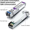 Redlux 1g Sfp Lx Singlemode Gbic modulis, 1310nm Smf, dviguba Lc jungtis, iki 20 km, suderinamas su Cisco, Meraki, Ubiquiti Unifi, Mikrotik, Fortinet, Netgear, D-link, Broadcom, Linksys, 2 vnt.