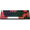 Redragon K631 Pro 65% belaidė Rgb žaidimų klaviatūra, 68 klavišų karštai keičiama kompaktiška mechaninė klaviatūra su karštai keičiamu Free-mod Pcb lizdu ir atskirais rodyklių klavišais, tylus raudonas linijinis jungiklis