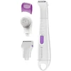 Remington bikini rinkinys smooth & silky Wpg4035, atsparus vandeniui, įsk. šveitimo šepetėlis, mini folijos skutimosi priedas, šukų priedas, baltas