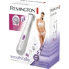 Remington bikini rinkinys smooth & silky Wpg4035, atsparus vandeniui, įsk. šveitimo šepetėlis, mini folijos skutimosi priedas, šukų priedas, baltas