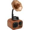 Kompiuterio kolonėlės Retro Bluetooth Garsiakalbis su Senoviniu Gramofono Dizainu