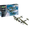 Revell modelių rinkinys Combat Set Bf109g-10 ir Spitfire Mk.v I Detalios kopijos I Skalė 1:72 I Autentiški lipdukai ir komponentai I Tinka modeliuotojams nuo 10 metų, vidutinis