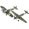 Revell modelių rinkinys Combat Set Bf109g-10 ir Spitfire Mk.v I Detalios kopijos I Skalė 1:72 I Autentiški lipdukai ir komponentai I Tinka modeliuotojams nuo 10 metų, vidutinis