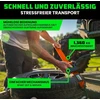 Rhino Usa savaime susitraukiantys surišimo diržai (2 vnt.) - 5 cm x 3 m (1,360 kg trūkimo jėga) - aukštos kokybės automatiniai surišimo diržai sunkvežimiams, priekaboms, motociklams, dviračiams ir kt. - oranžiniai