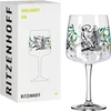 Ritzenhoff 3458003 gin stiklinė, 700 ml, serija fabelkraft motyvas nr. 3, kokteilinė stiklinė, gandro iliustracija, pagaminta vokietijoje