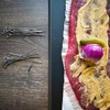 Robin Goods® 64 nerūdijančio plieno vyniotinių adatos, 11 cm ilgio mėsos iešmai, nerūdijantys, patvarūs, iešmai rinkinyje, vyniotinių spaustukų pakaitalas, puikūs iešmai skaniems vyniotiniams (64 vnt.)