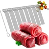 Robin Goods® 64 nerūdijančio plieno vyniotinių adatos, 11 cm ilgio mėsos iešmai, nerūdijantys, patvarūs, iešmai rinkinyje, vyniotinių spaustukų pakaitalas, puikūs iešmai skaniems vyniotiniams (64 vnt.)