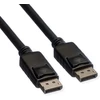 Roline Displayport kabelis, Dp-dp, v1.2, St - St, Tpe, juodas, 5 m