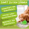 Rootsnoot Mėtymo kamuolys su virve šunims | Virvė tempimui | Virvė šunims | Kamuolys šunims | Žaidimas, dresūra, itin stabilus | Specialūs dantukai – švelnūs | Be kenksmingų medžiagų (mėtymo kamuolys su virve, žalias)