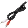 Ross Phsmj15-ro stereo jack į phono kabelis, juodas, 3.5 mm
