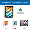 Rostsant dėklas ipad mini 2021, pu odinis dėklas ipad mini 6, atverčiamas dėklas-piniginė, apsauginis dangtelis, skirtas ipad mini 6-os kartos 8,3 colio – golden butterfly