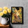 Ryžių popierius "lady with Compartments" 29,21 x 40,64 cm dekupažui, baldų amatams