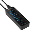 Sabrent 10 prievadų Usb 3.0 šakotuvas su maitinimo adapteriu