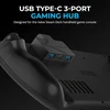 Sabrent Usb-c 3 prievadų žaidimų stebulė Steam Deck