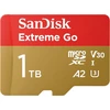 Sandisk 1tb Extreme Go Micro Sdxc Uhs-i atminties kortelė 1 Tb + Sd adapteris