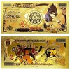 Sasuke Uchiha Naruto unikali Pvc kolekcinė banknotų dovana anime