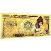 Sasuke Uchiha Naruto unikali Pvc kolekcinė banknotų dovana anime
