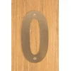Satininio nerūdijančio plieno durų numeris 0 – 150 mm