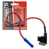 Saugiklių adapteris Bypass Micro 10a su 13 cm laidu