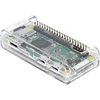 Sb aukštos kokybės raspberry pi zero dėklas - prieiga prie visų prievadų **skaidrus/permatomas sumontuojamas per 30 sekundžių atviras (skaidrus)