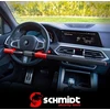 Schmidt security tools pedalų ir vairo užraktas automobiliui 49.5 - 78 cm apsauga nuo vagystės