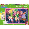 Schmidt Spiele 56323 dėlionė Bibi Blocksberg Witch Trip, 100 dalių vaikiška dėlionė, spalvinga
