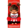 Sekiguchi Co., Ltd. Sekiguchi 252879 originalus monchhichi mergaitės palaikymo šokėjos minkštas žaislas, apie 20 cm, rudas pliušinis