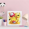Sencangxun deimantinė tapyba vaikams, berniukams, anime paveikslėliai, rankdarbių rinkinys, 5d deimantinė tapyba su rėmeliu, kūrybinės dovanos mergaitėms ir berniukams, rankdarbiai berniukui 8 metai, namų sienų dekoras, 18 x 18 cm