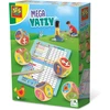 Ses Creative 02294 Mega Yatzy Junior 5 itin dideli mediniai kauliukai vaikams, sodo žaidimas, baltas