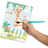 Ses Creative Sophie the Giraffe vandens piešimo daugkartinio naudojimo edukacinis žaidimas 4 kortelės be pažeidimų + saugus teptukas kūrybinei veiklai kūdikiams nuo 1 metų + sensorinis vystymasis ir smulkiosios motorikos įgūdžiai
