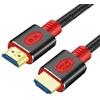 Shuliancable 8k Hdmi kabelis, Hdmi 2.1 kabelis 48 Gbps 8k @ 60hz, 4k @ 120hz, su Dsc High Speed Ethernet, skirtas monitoriui, projektoriui, Blu Ray Ps4 XBOX (3m, raudonas)