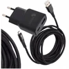 Sieninis įkroviklis su 2 prievadais su Usb-a ir Usb-c įvestimi + tvirtas Usb-c kabelis